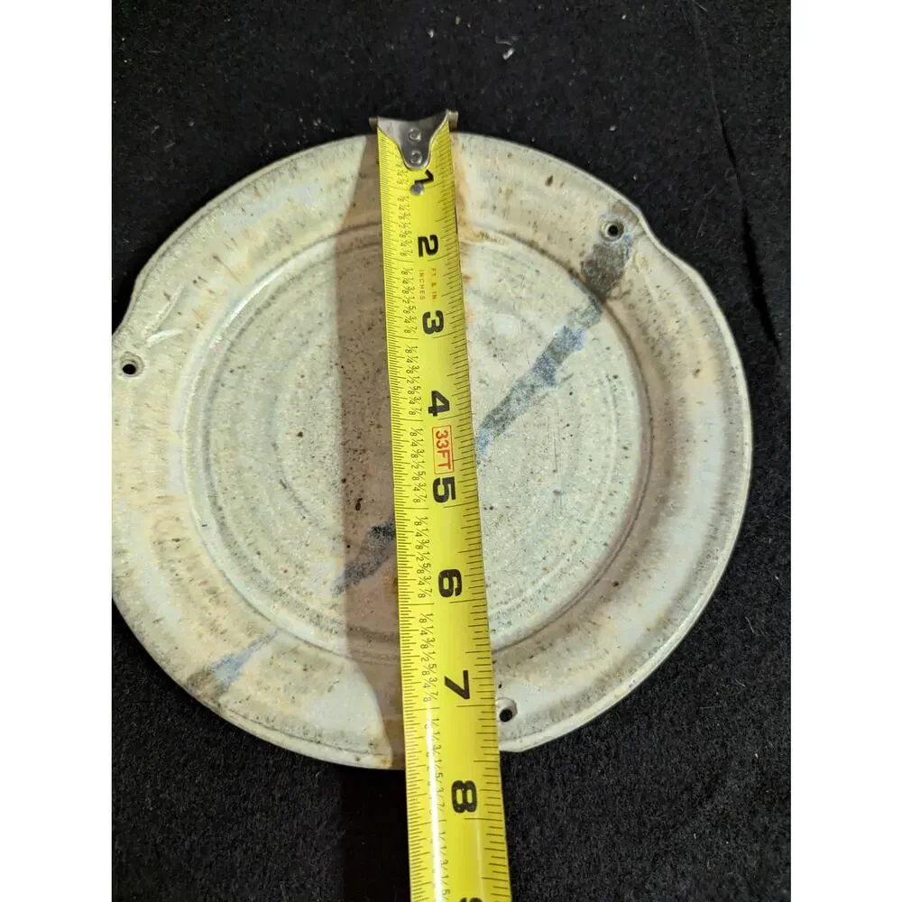 George Griffin Pottery, Sopchoppy Florida Handmade Art Pottery Bread Plate 7.5
